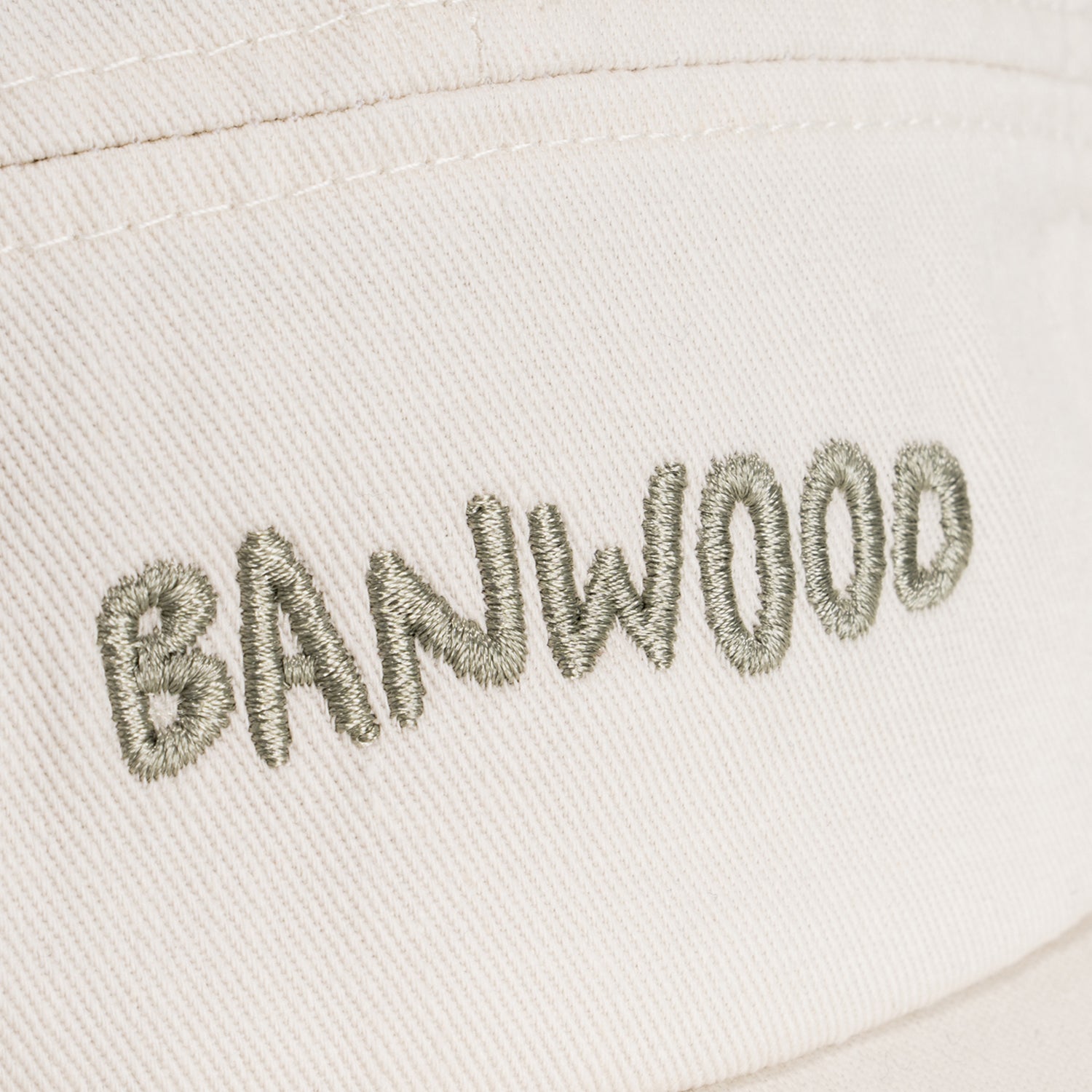 Banwood Washed 5 Panel Cap - Cream