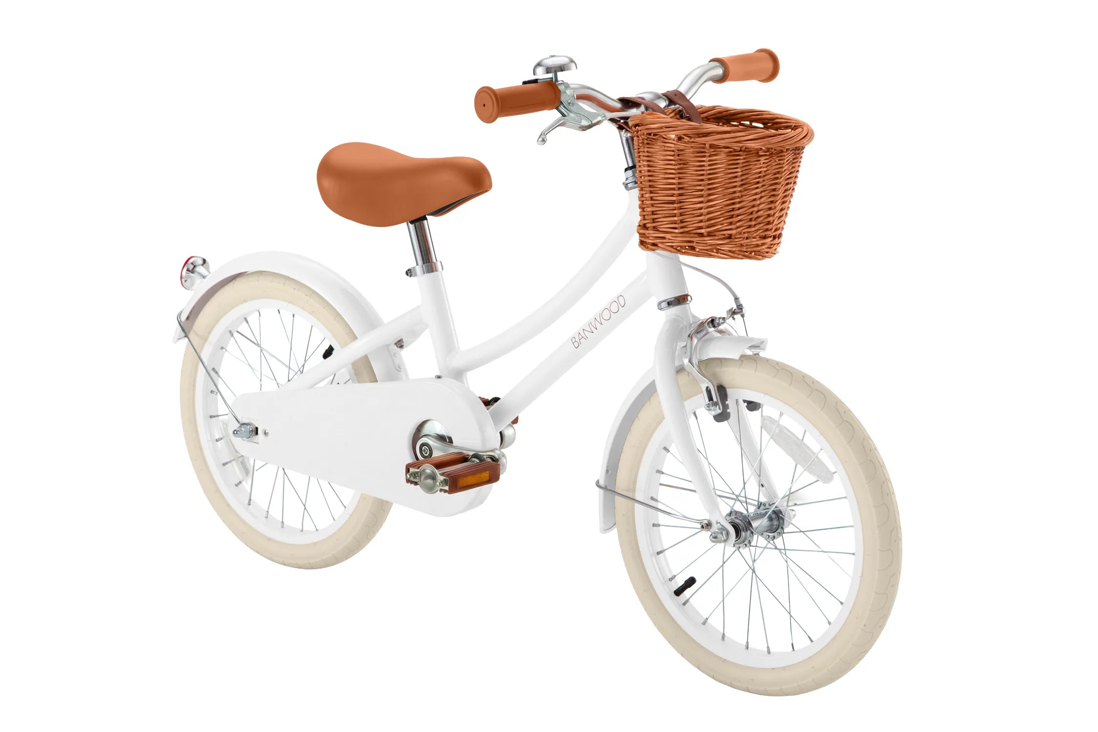 BANWOOD CLASSIC BIKE 16" VINTAGE - WHITE