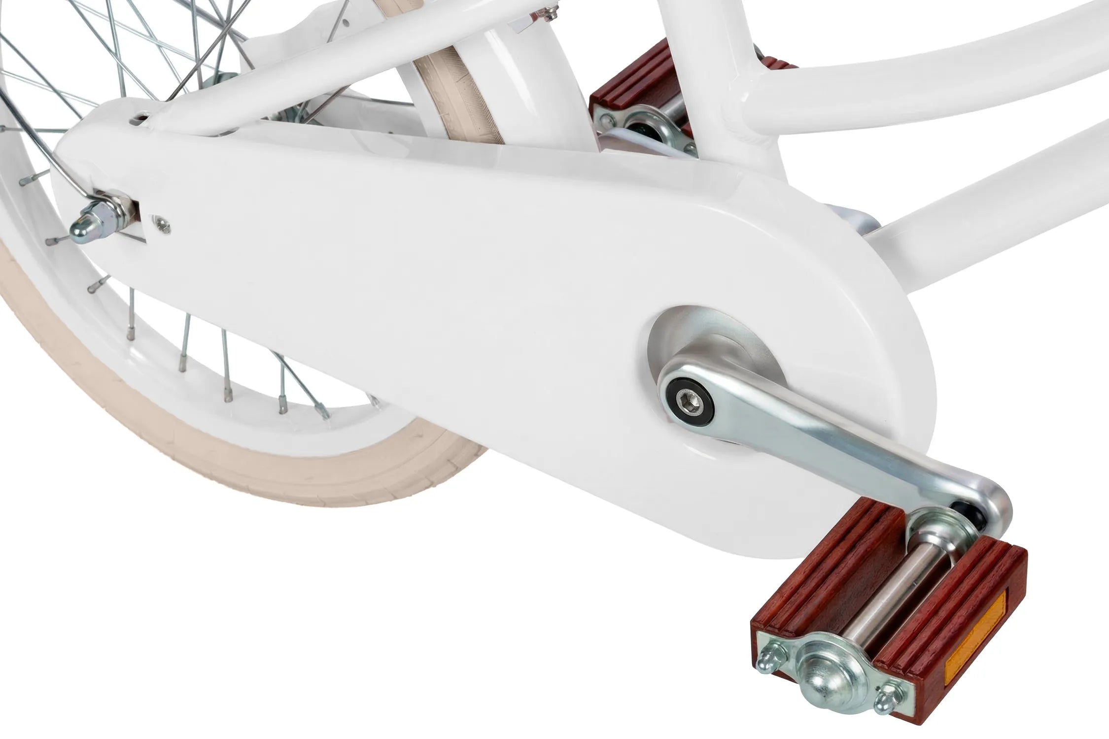 BANWOOD CLASSIC BIKE 16" VINTAGE - WHITE