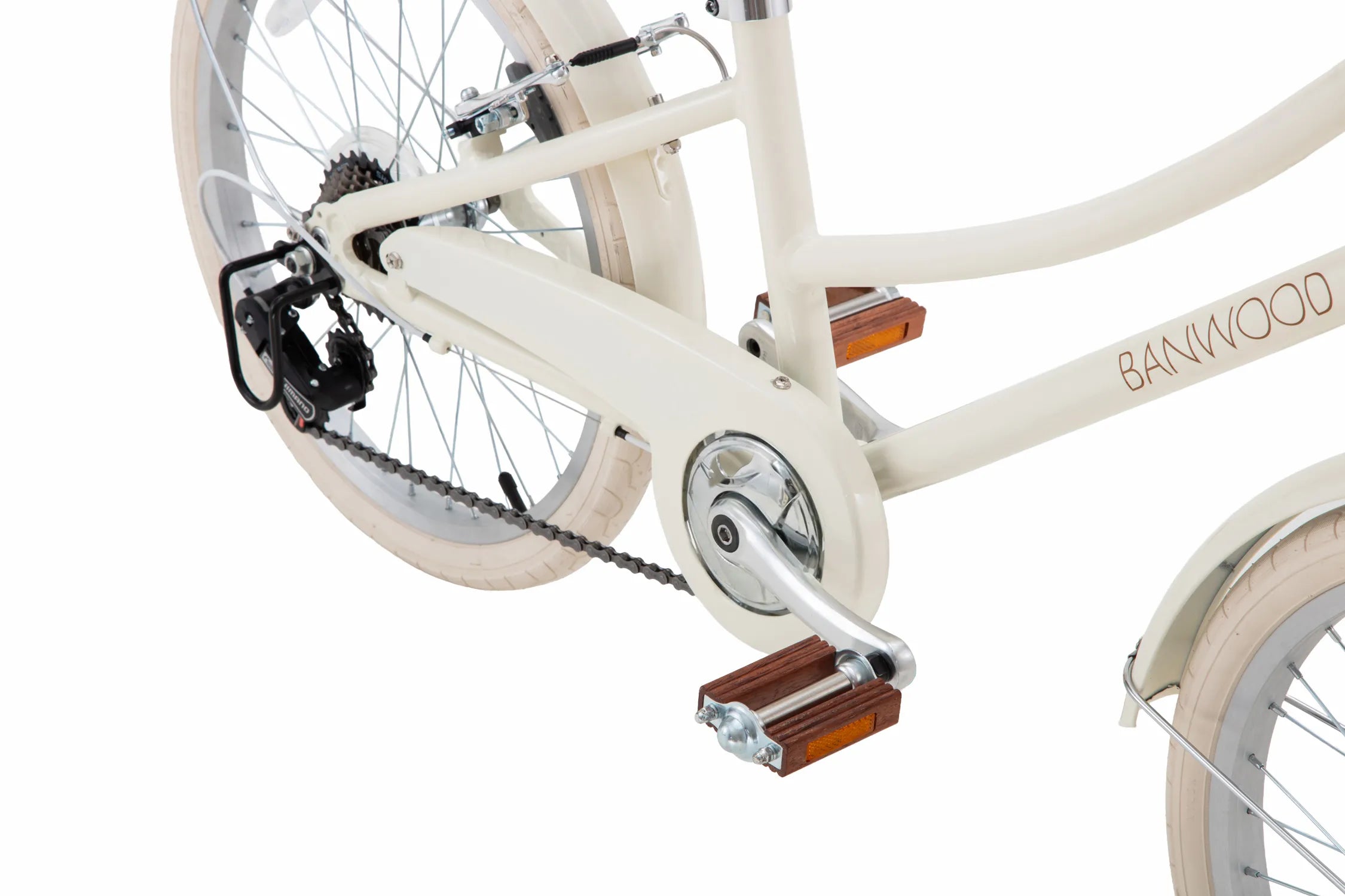 Banwood Classic 20" Kids Bike Cream — Pedal Bicycle Age 6-10