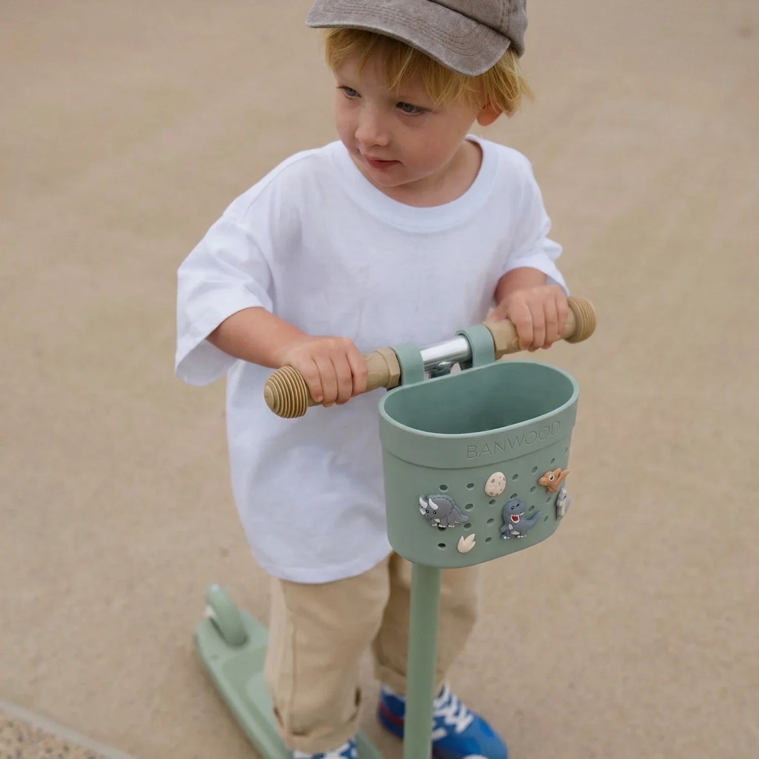 PIN & RIDE BASKET BANWOOD - CLAY