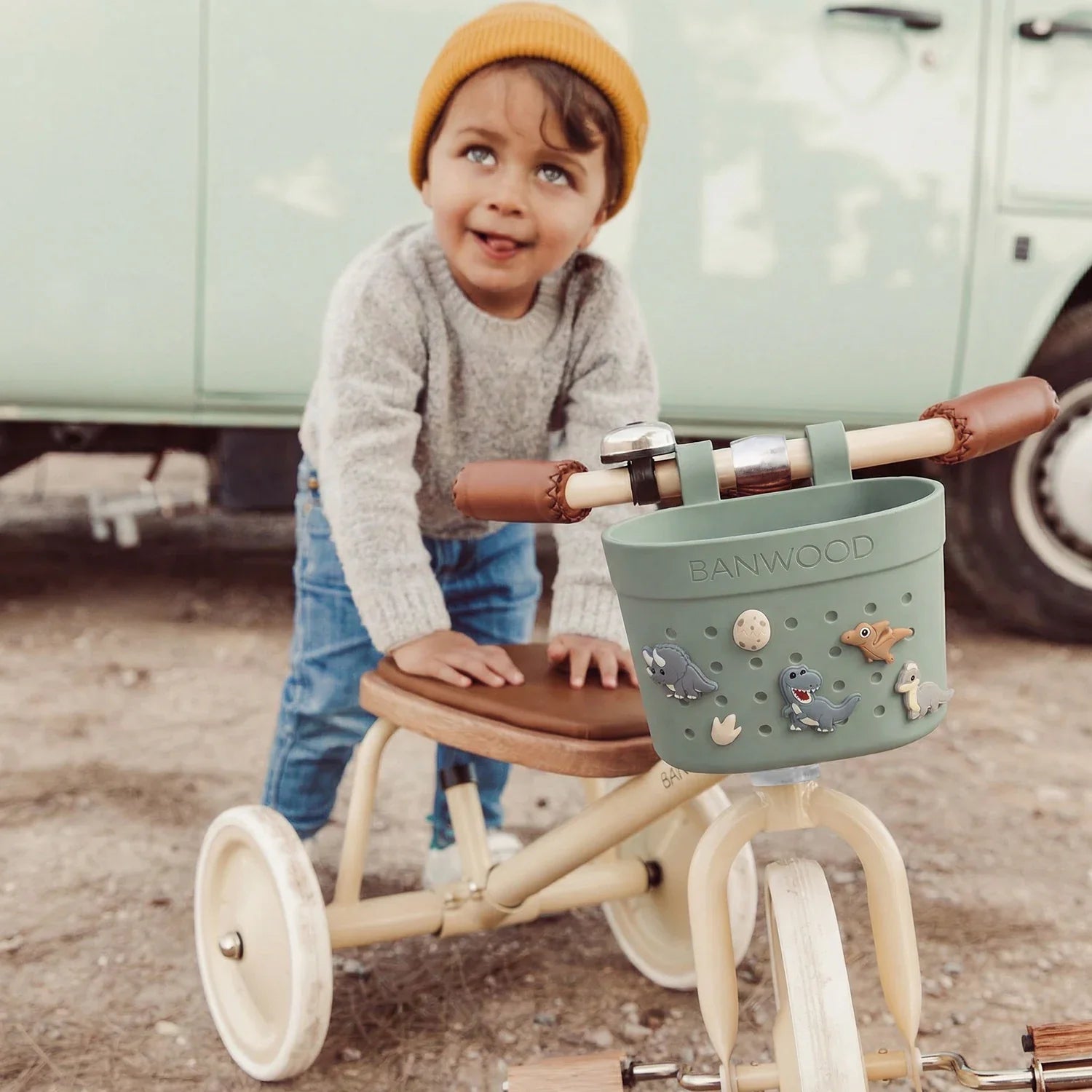 PIN & RIDE BASKET BANWOOD - CLAY