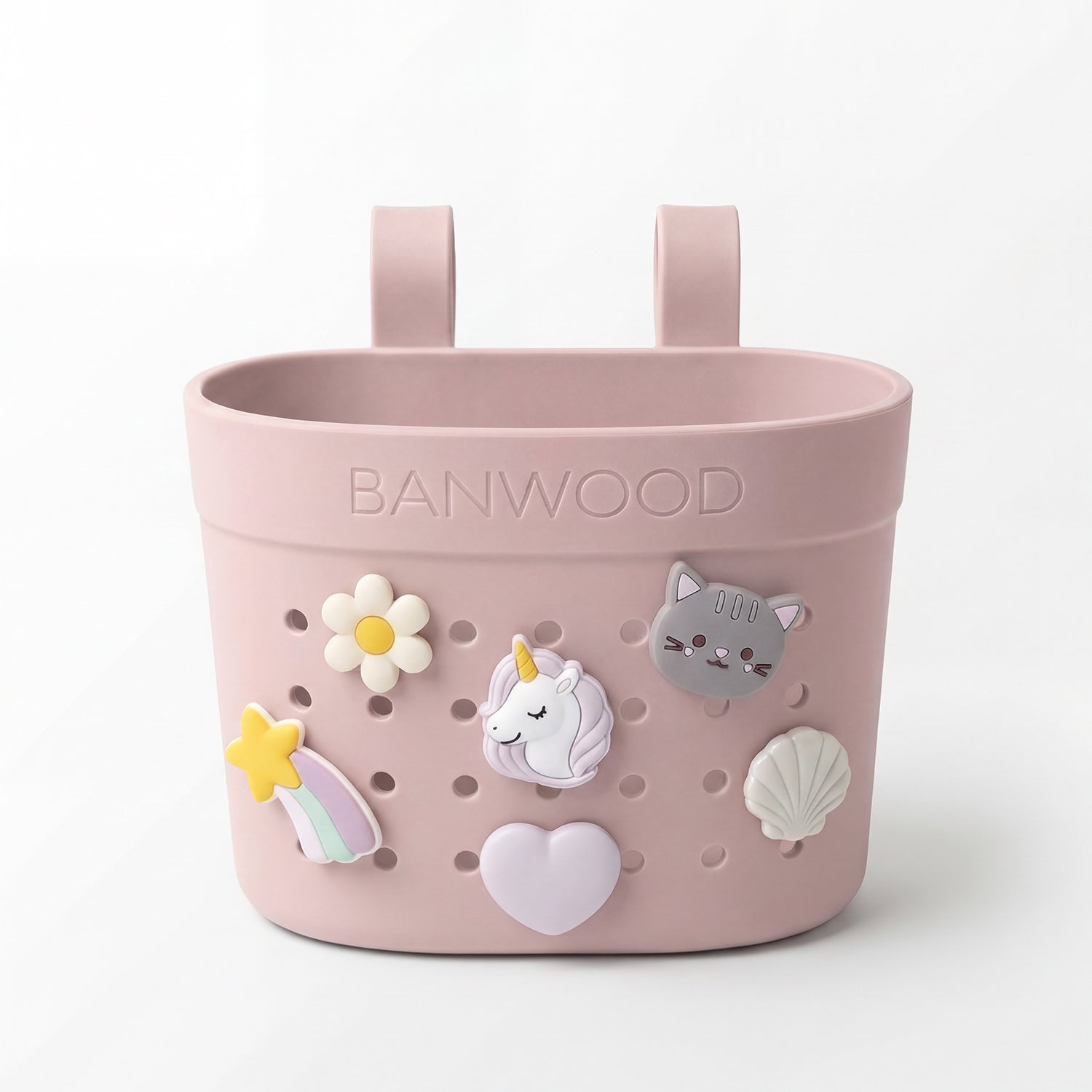 PIN & RIDE BASKET BANWOOD - FADED PINK
