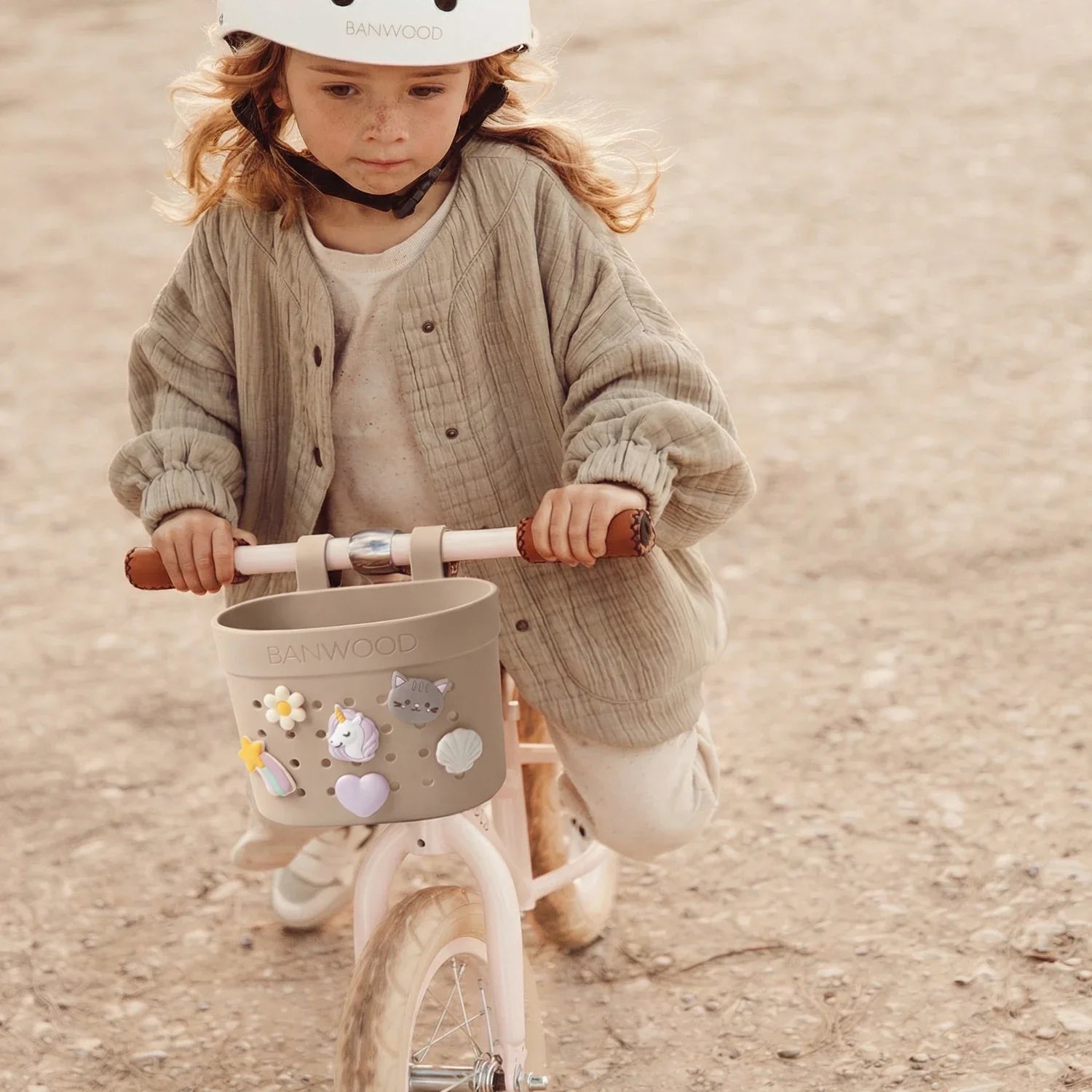 PIN & RIDE BASKET BANWOOD - SAND