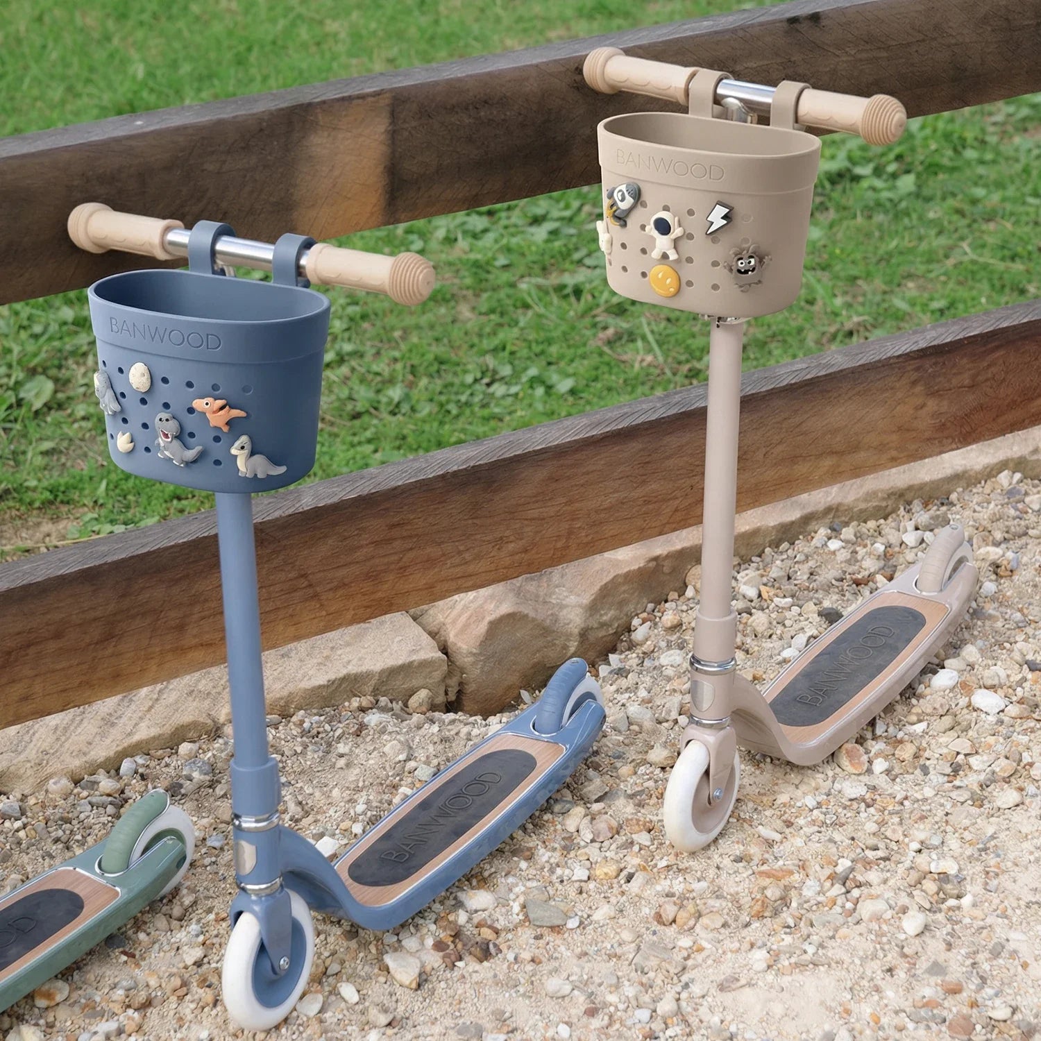 PIN & RIDE BASKET BANWOOD - SAND