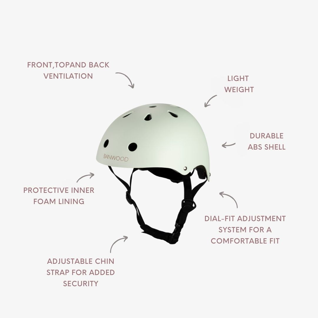 BANWOOD CLASSIC HELMET - MATTE PALE MINT