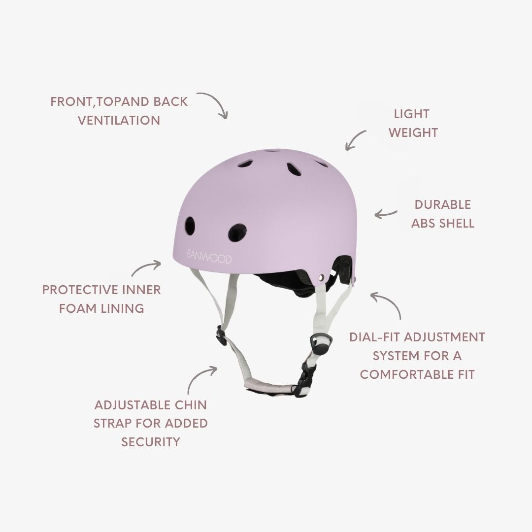 BANWOOD HELMET LAVENDER ST