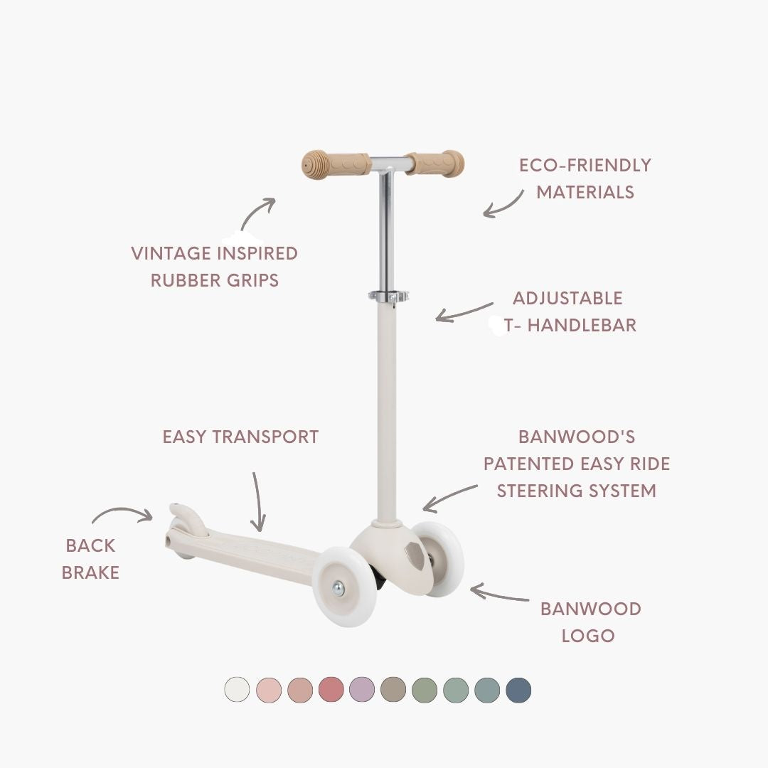 BANWOOD ECO SCOOTER IVORY ST