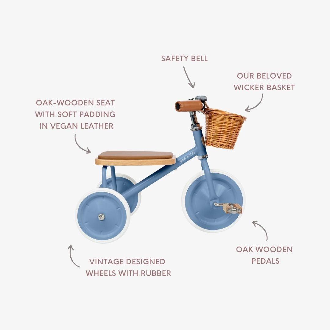 Trike vintage Banwood – Blue St