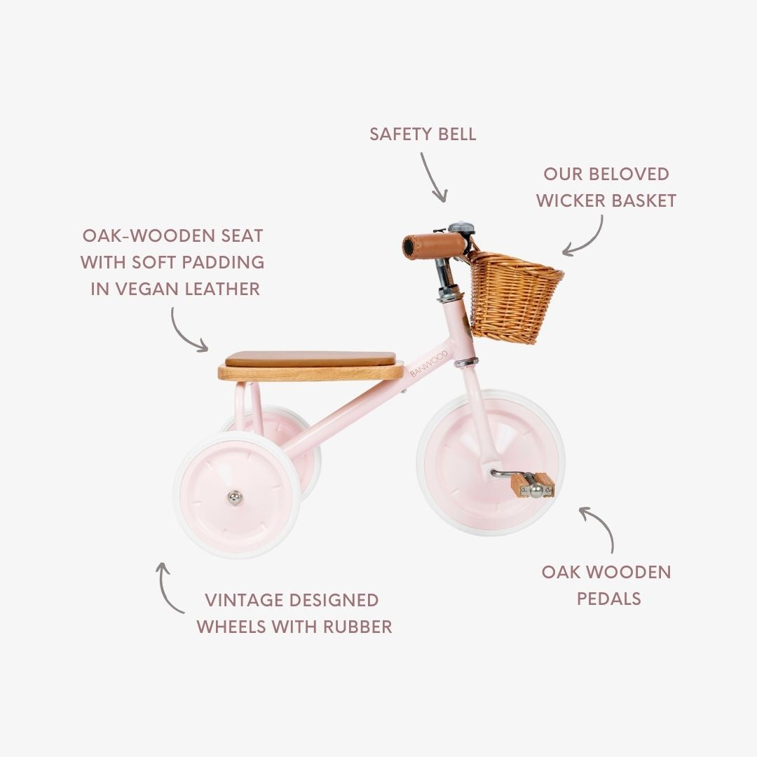 Trike vintage - Pink