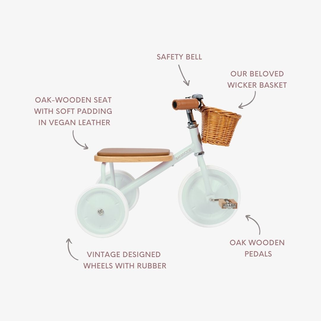 Trike vintage - Pale Mint