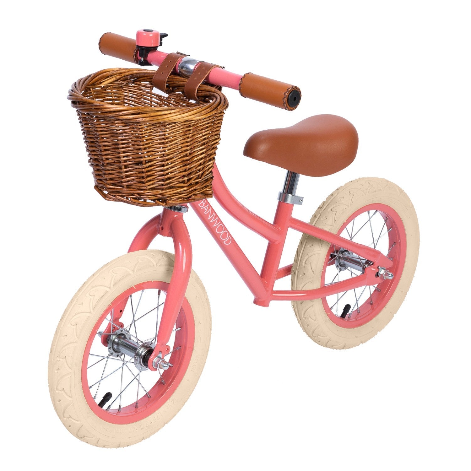 BANWOOD BALANCE BIKE FIRST GO VINTAGE - CORAL