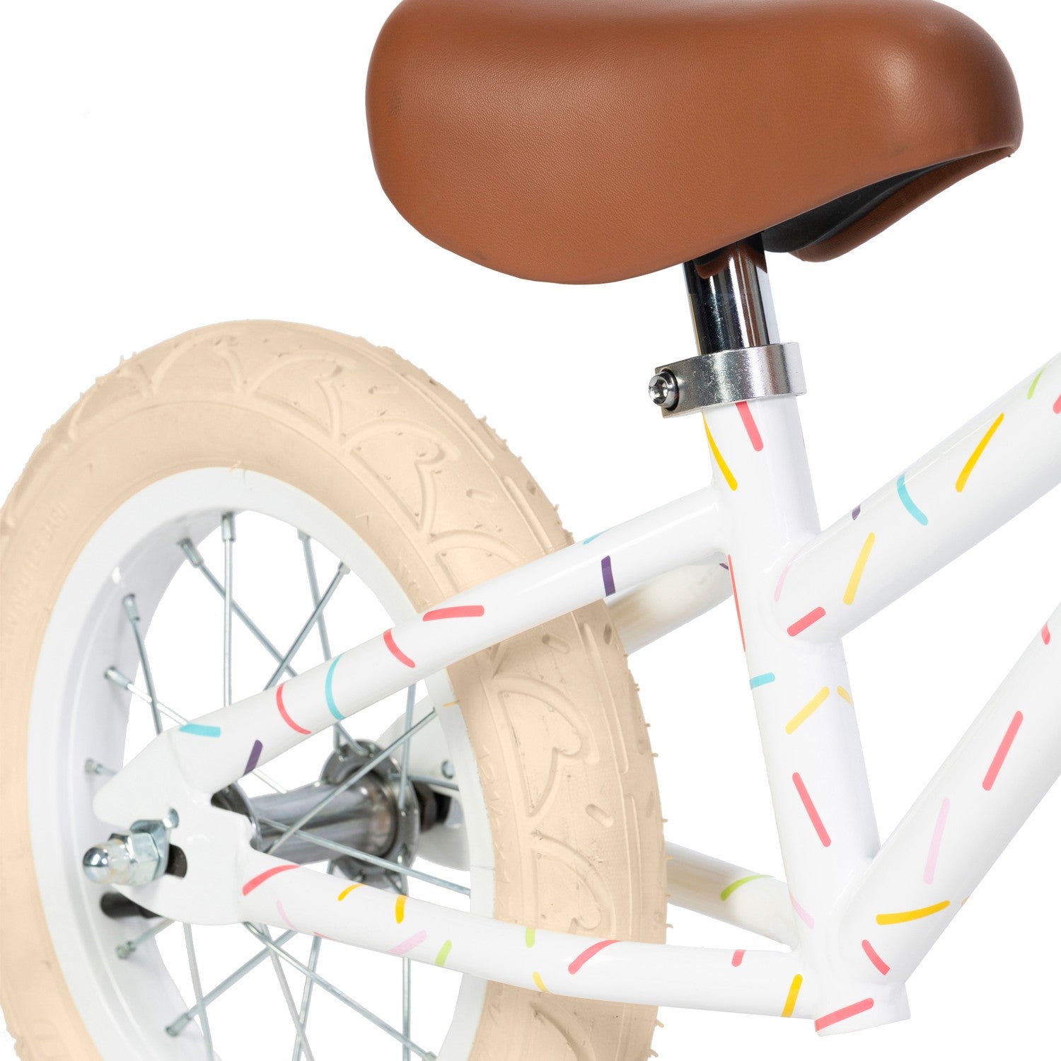 Balance Bike + Helmet Marest - Allegra White