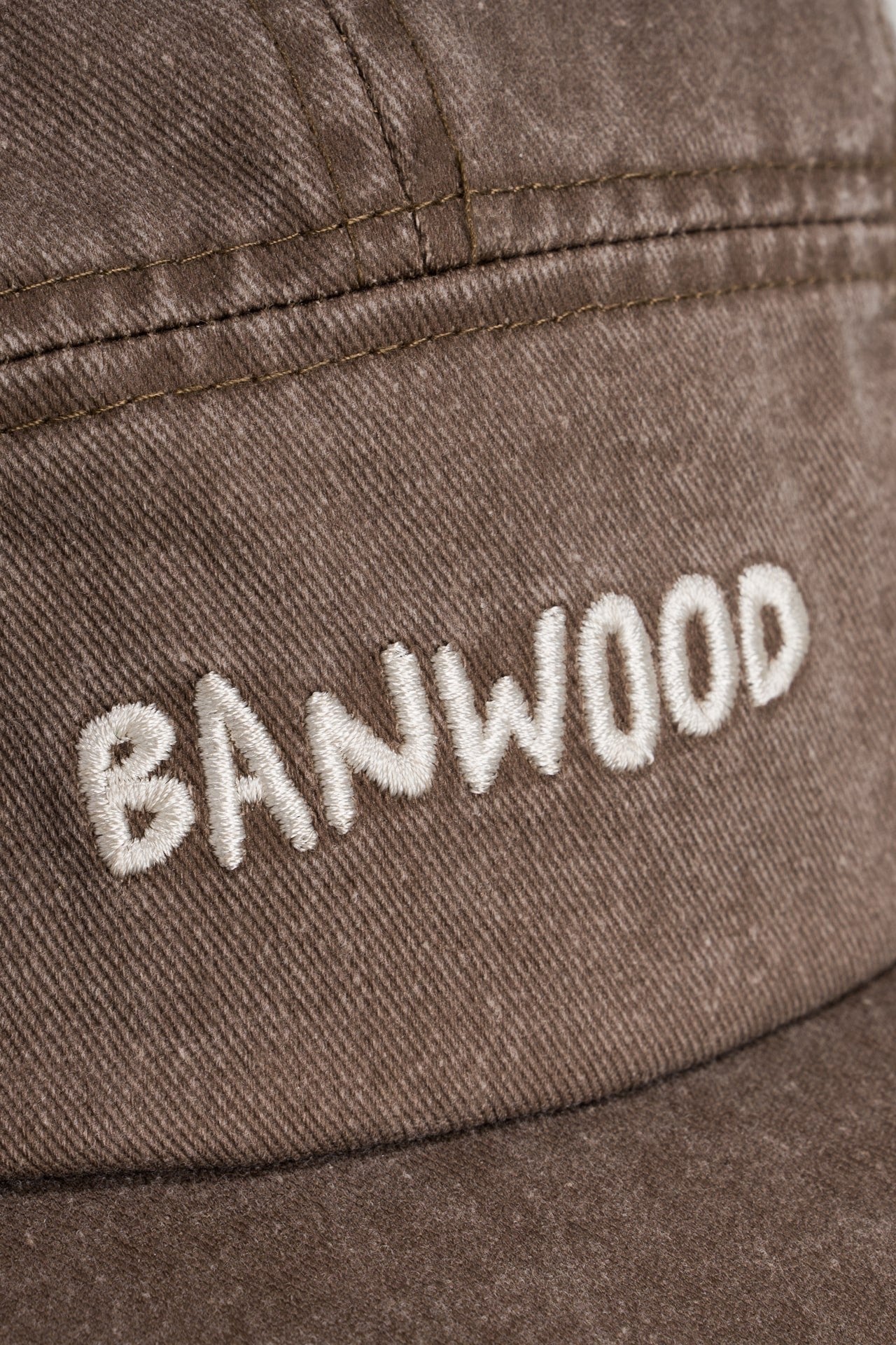 Banwood Washed 5 Panel Cap - Brown