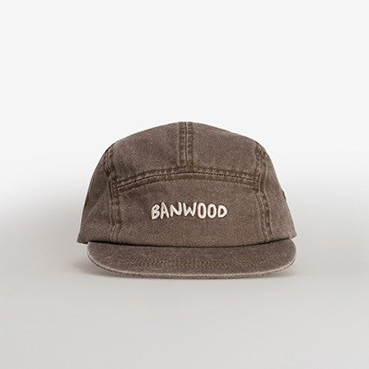 Banwood Washed 5 Panel Cap - Brown