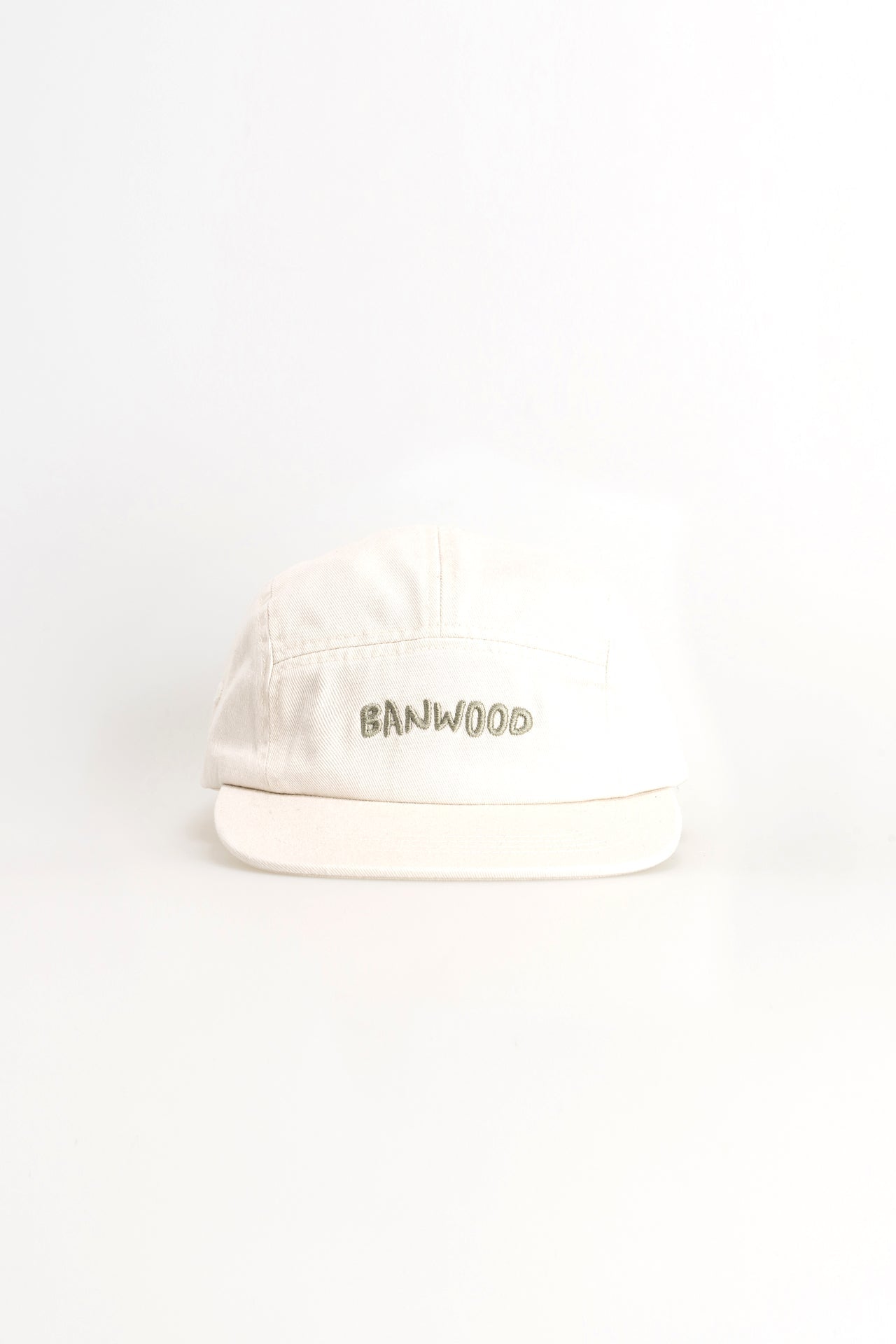 Banwood Washed 5 Panel Cap - Cream