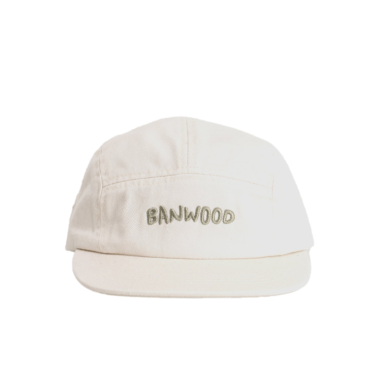 Banwood Washed 5 Panel Cap - Cream