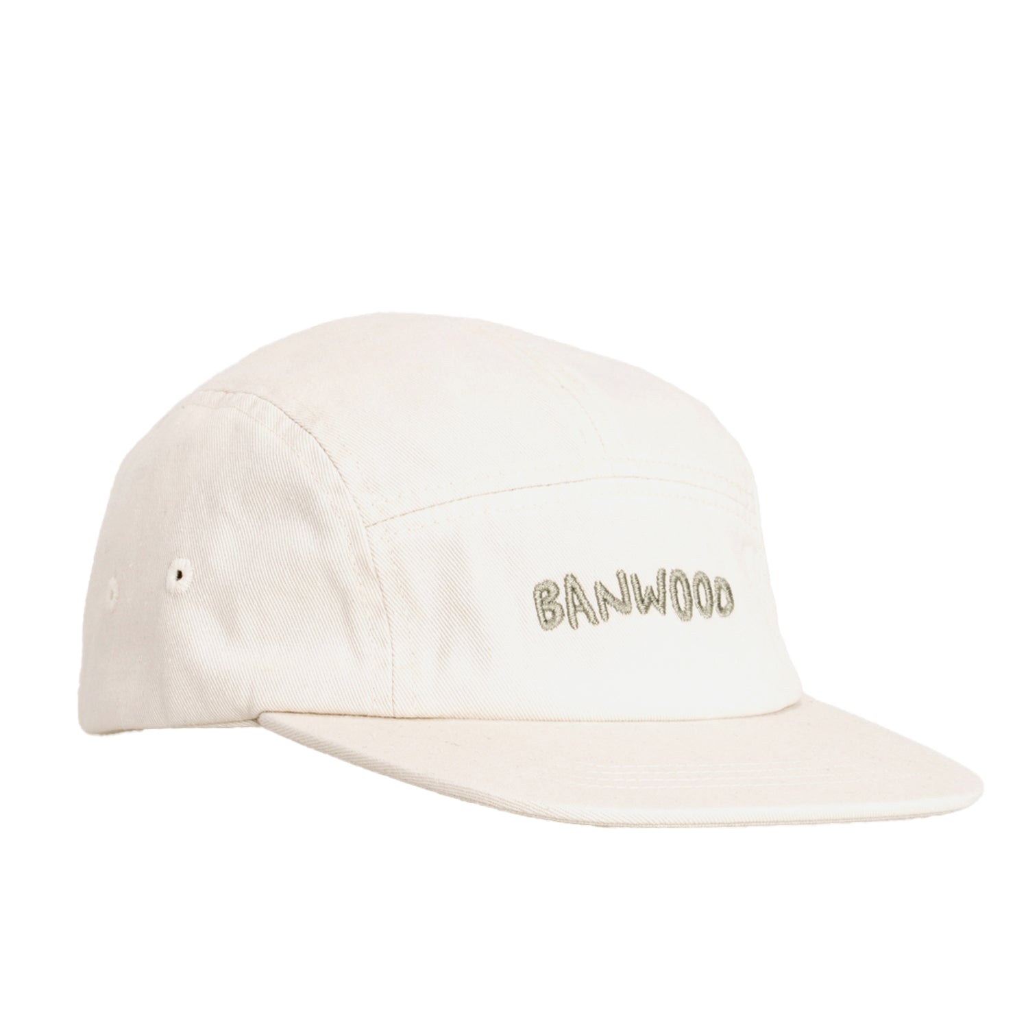 Banwood Washed 5 Panel Cap - Cream