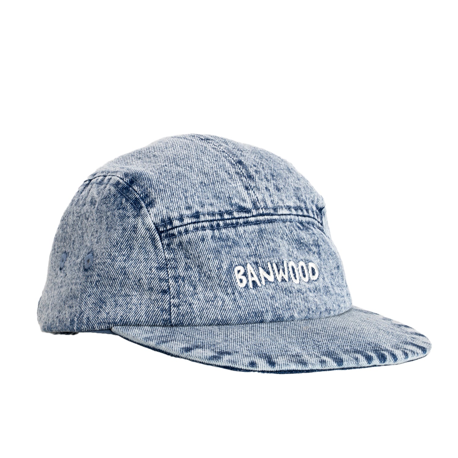 Banwood Washed 5 Panel Cap - Denim