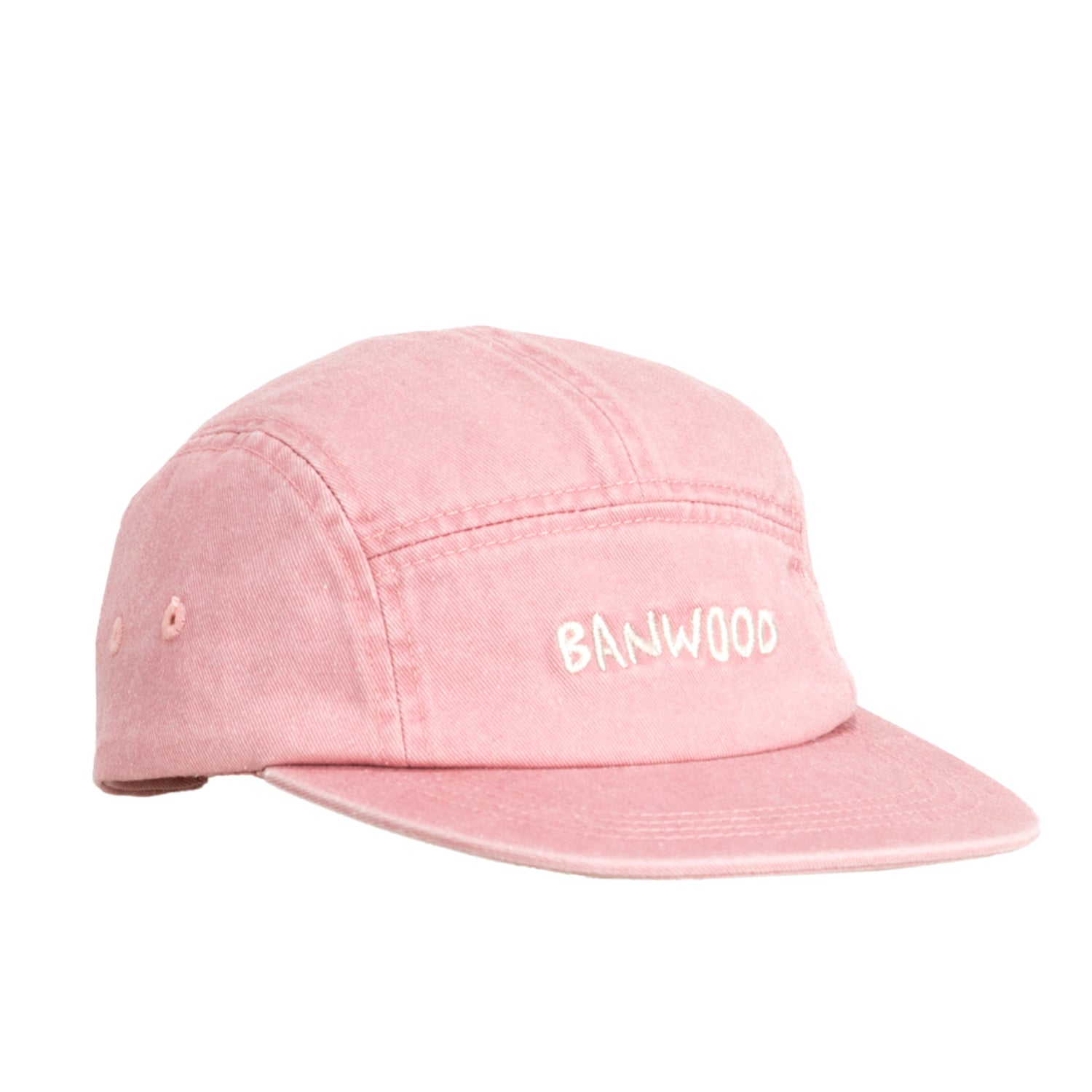 Banwood Washed 5 Panel Cap - Rose