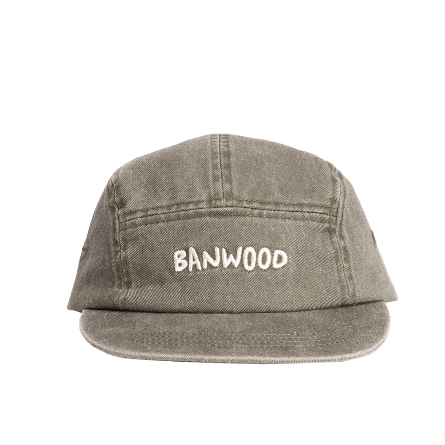 Banwood Washed 5 Panel Cap - Sage