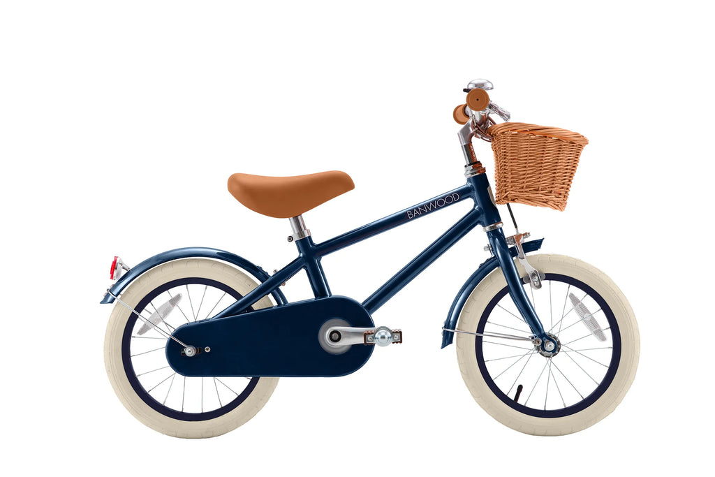14" CLASSIC BICYCLE VINTAGE NAVY BLUE