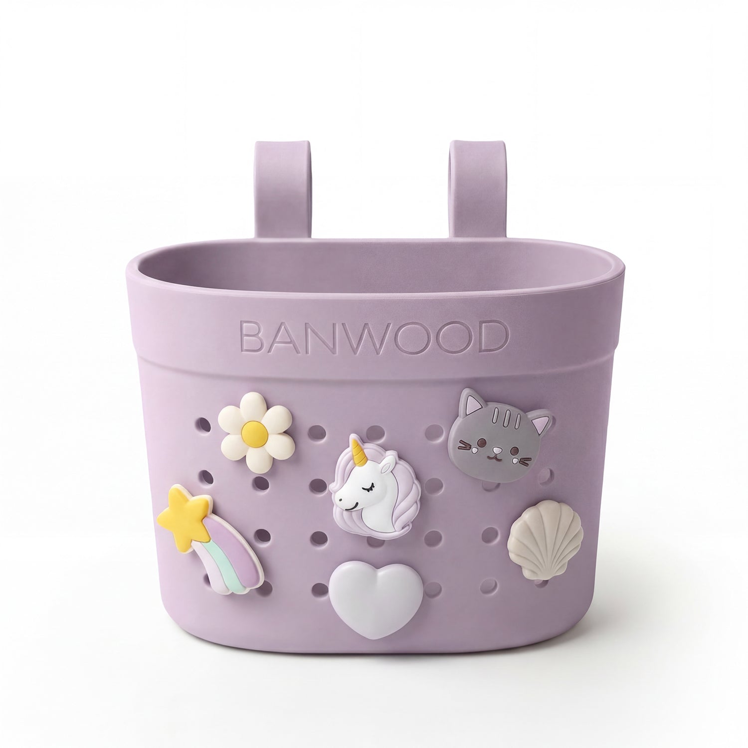Pin & Ride Basket Banwood - Lavender