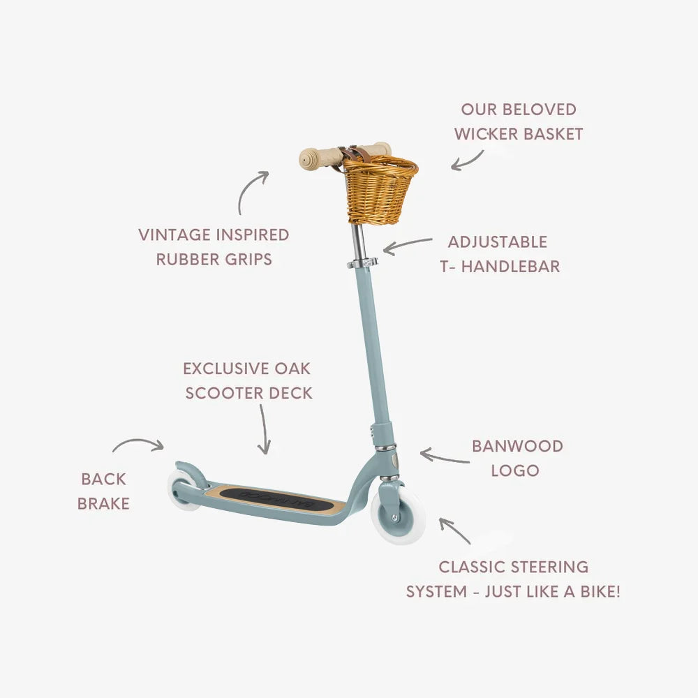 BANWOOD MAXI SCOOTER VINTAGE - TEAL