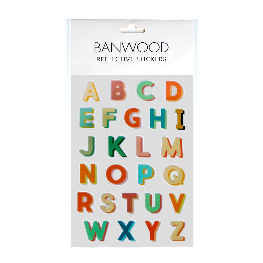 REFLECTIVE STICKERS ALPHABET