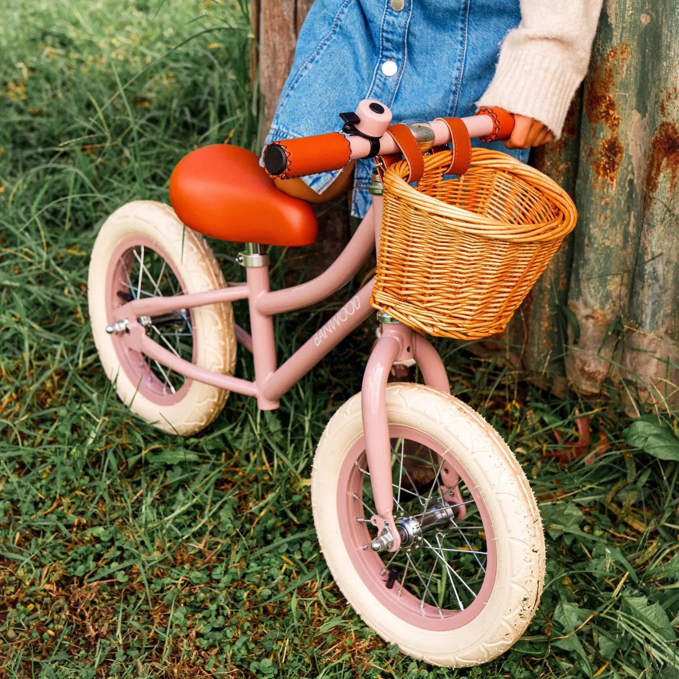 Balance bike vintage Banwood - Dustypink