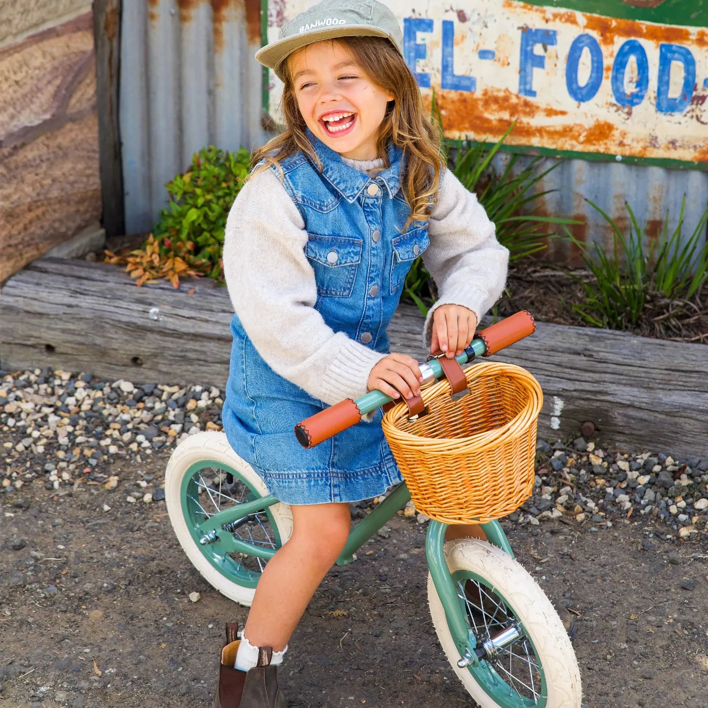 Balance bike vintage Banwood - Forest