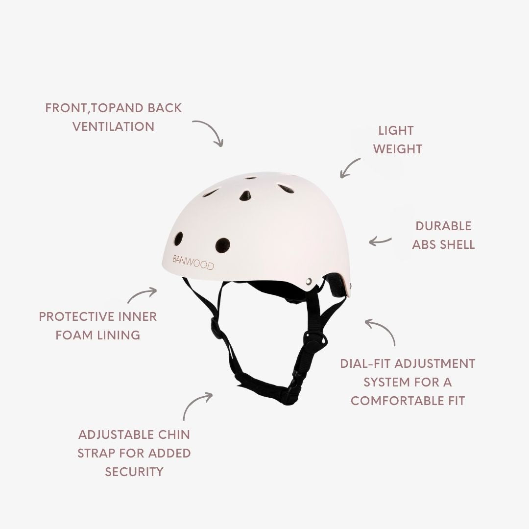Kids Helmet - Matte Pink