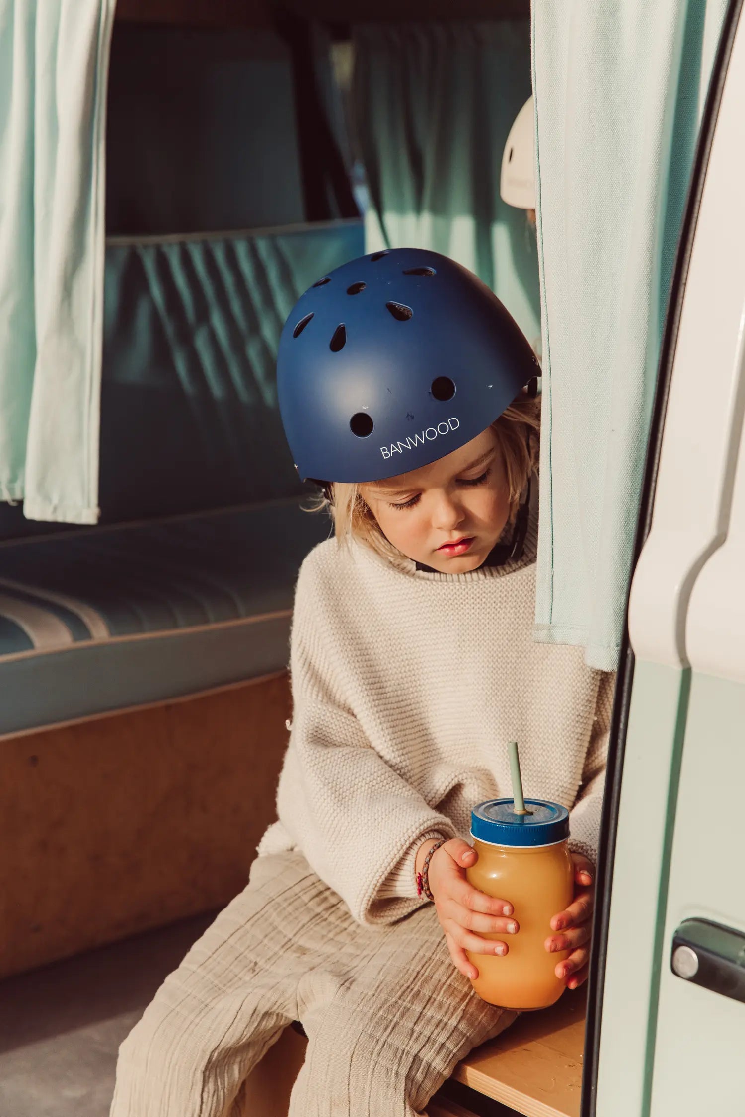 Kids Helmet  - Matte Navy