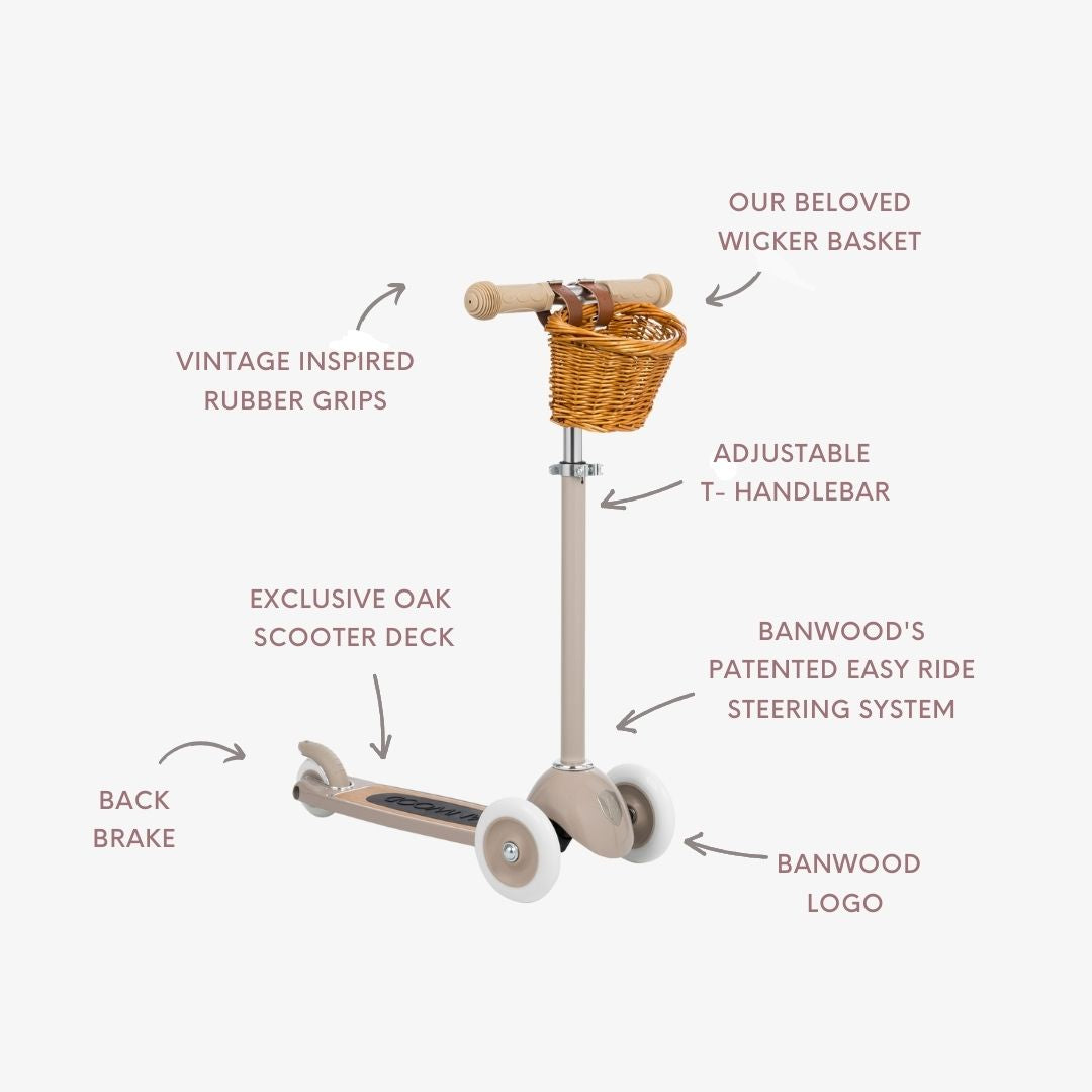 Scooter Banwood – Beige St