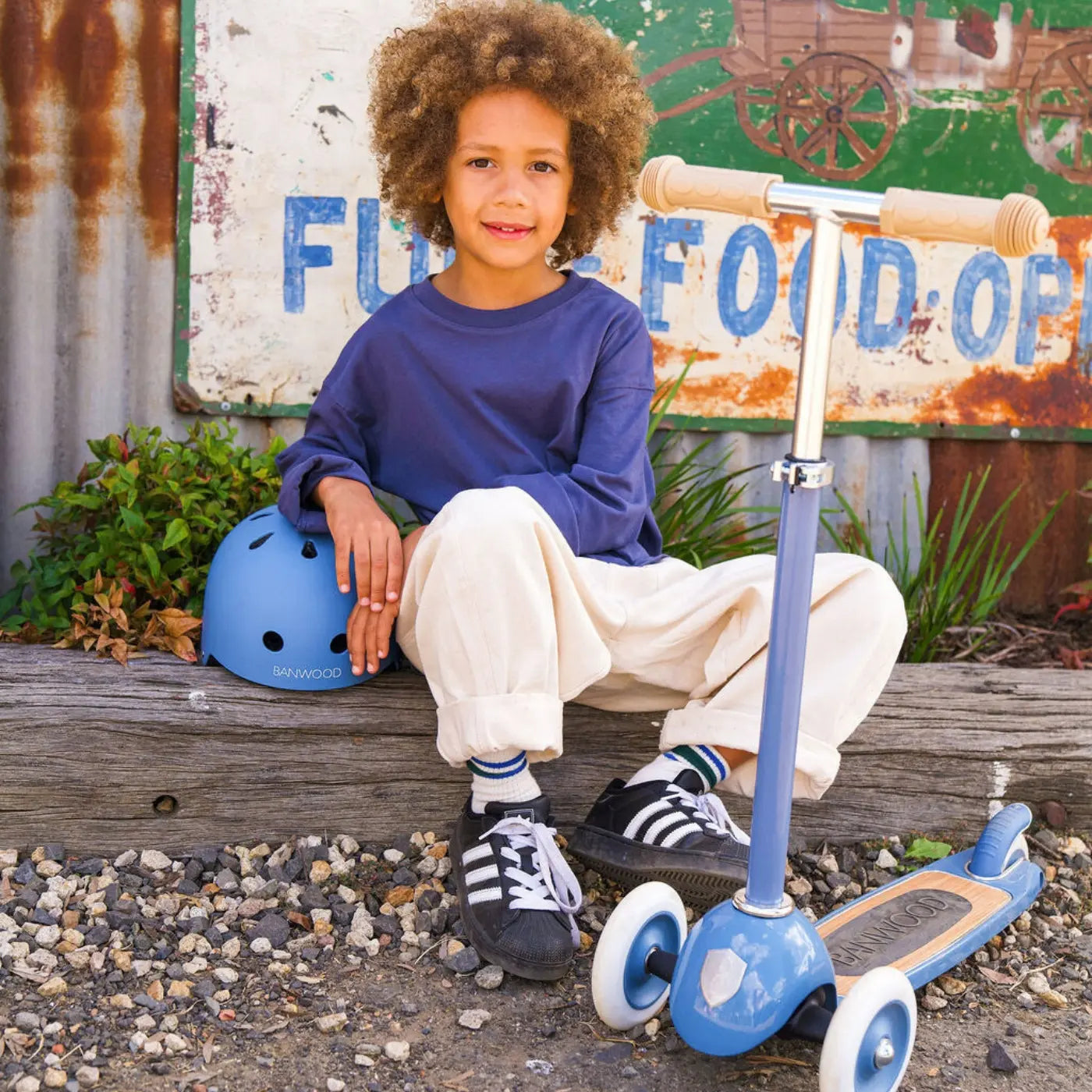 Scooter Banwood - Blue