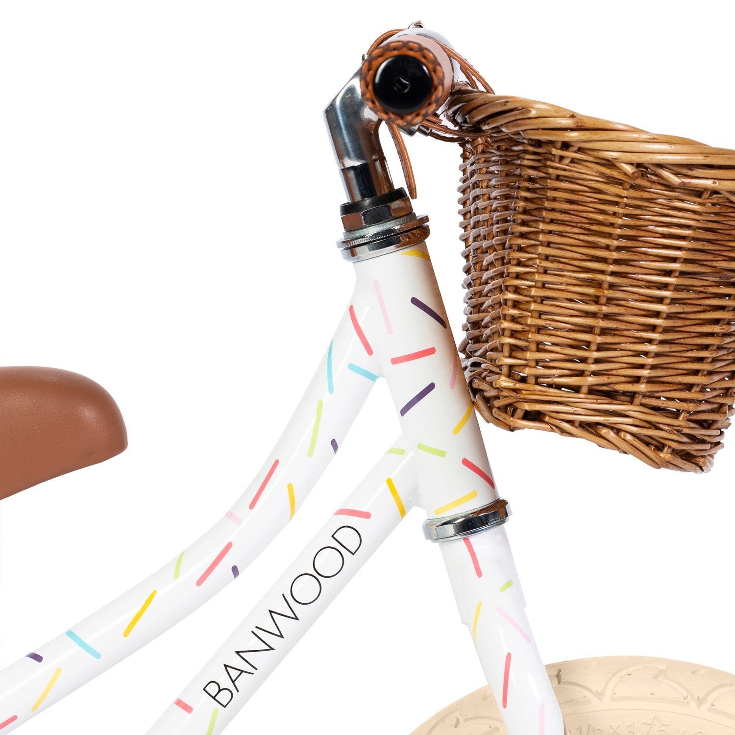 Balance Bike + Helmet  Marest - Allegra White